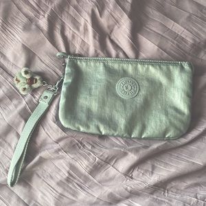 Kipling Creativity XL in Pearl Teal Metallic